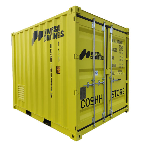 New 9ft COSHH Chemical Store Container