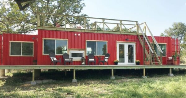 The Clark Two 40ft Containers Home
